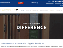 Tablet Screenshot of carpetnflooringsalesva.com